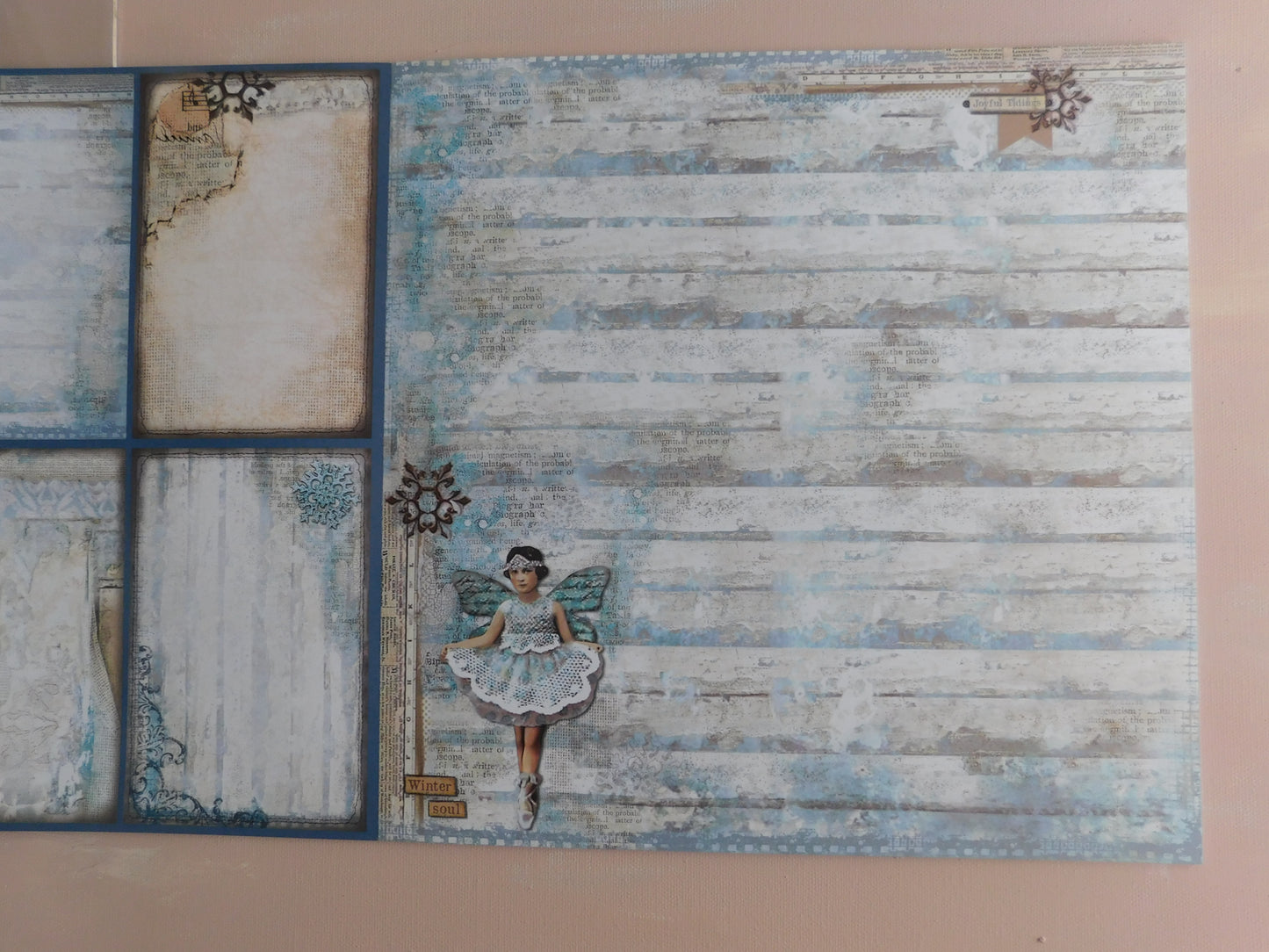 Stamperia Scrapbook Paper Pad "Blue Stars"