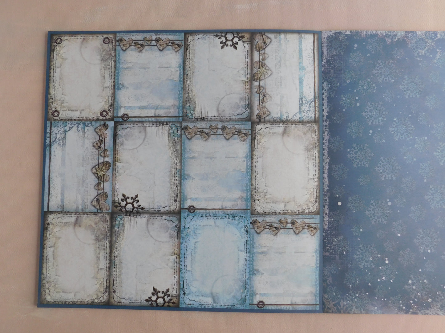 Stamperia Scrapbook Paper Pad "Blue Stars"