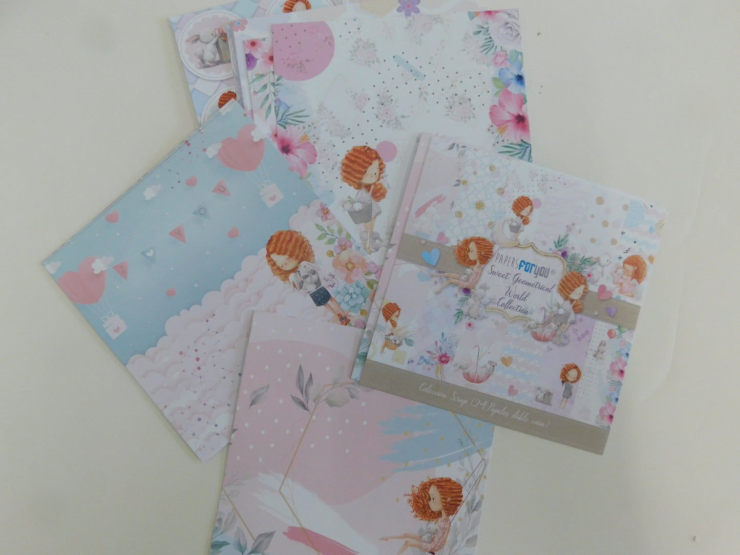 Set of two small craft paper pads