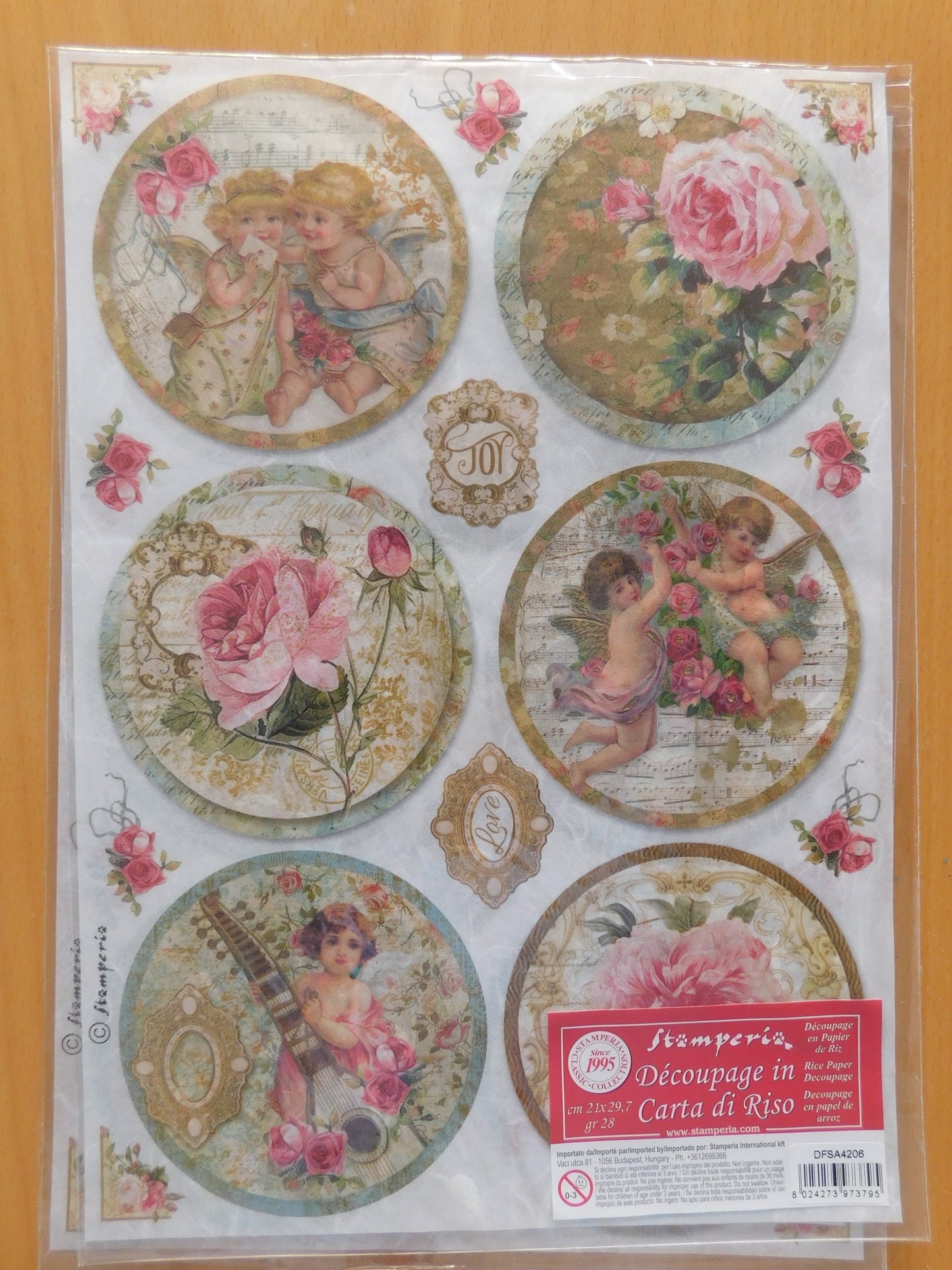 Stamperia A4 Rice Papers (Duo Set)