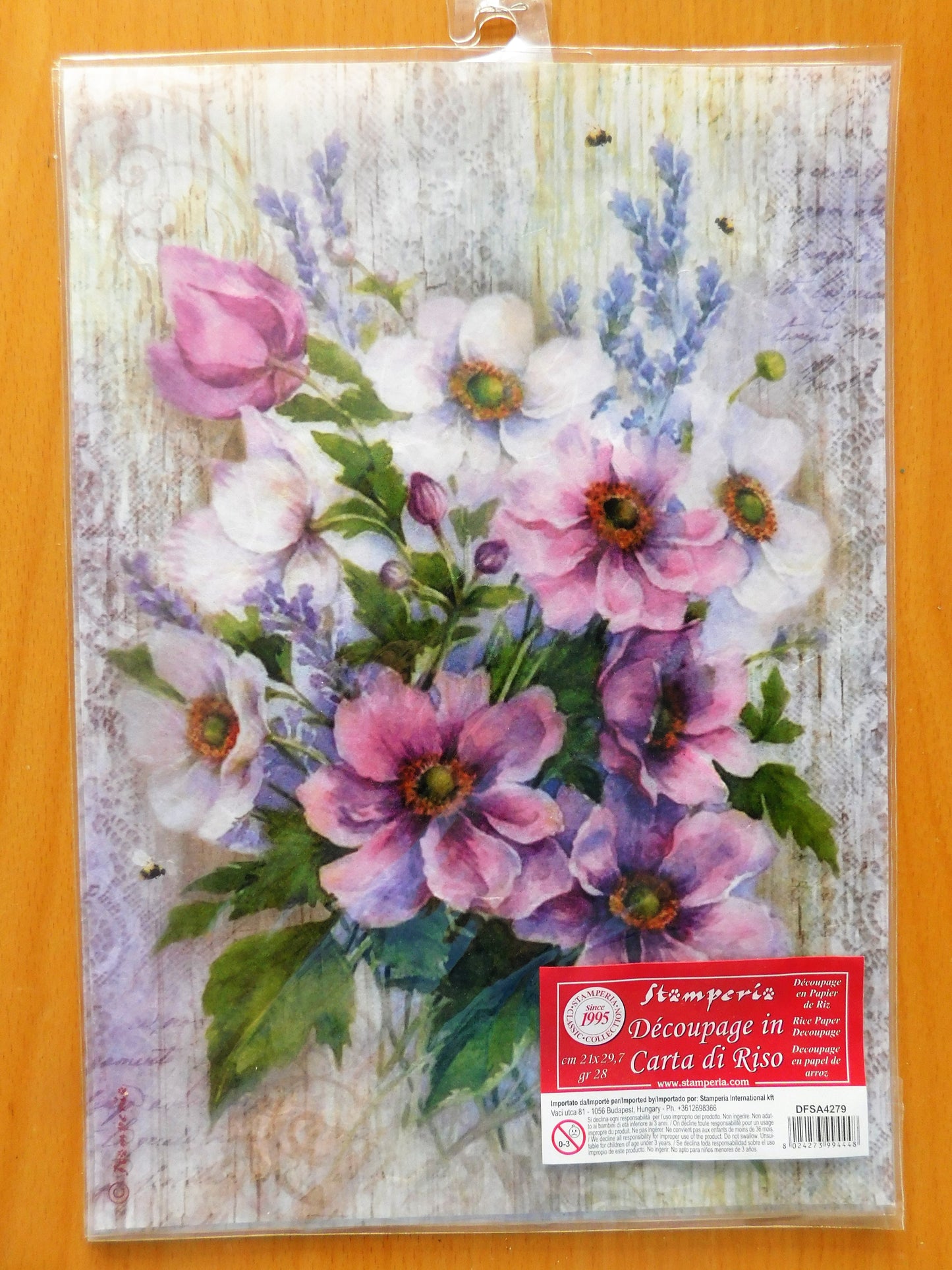 Stamperia A4 Rice Papers (Duo Set)