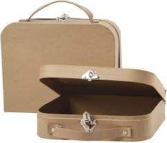 Set of Medium size Paper Suitcases