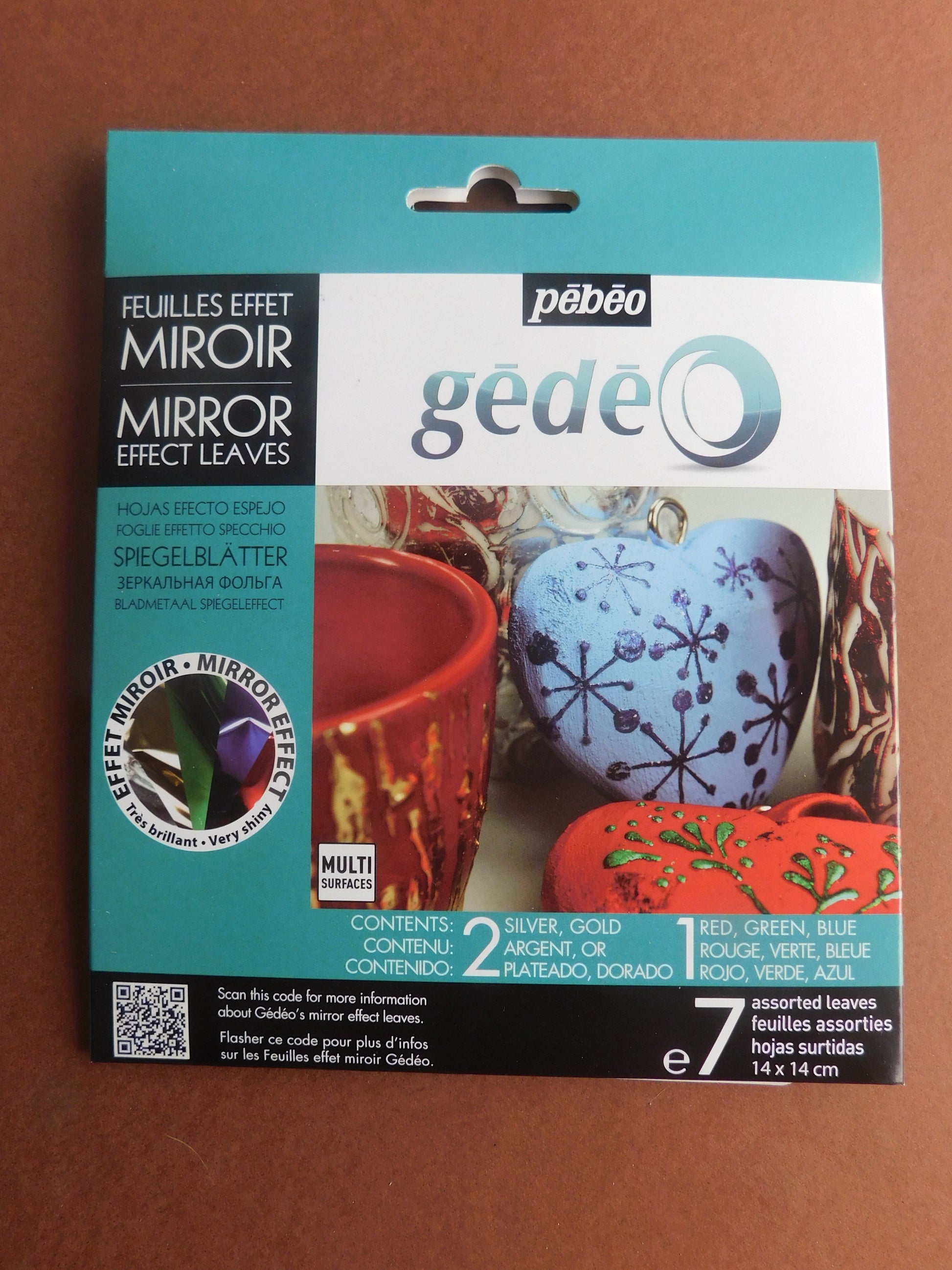 mirror effect leaves