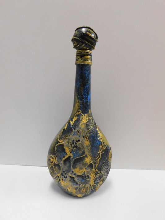 easy crafts with glass bottles