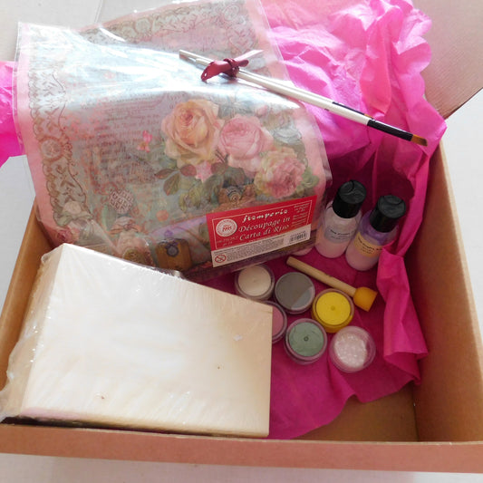 Gift Box decoupage kit