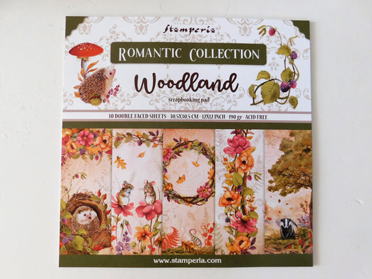 Stamperia Scrapbook Paper Pad  "woodland"