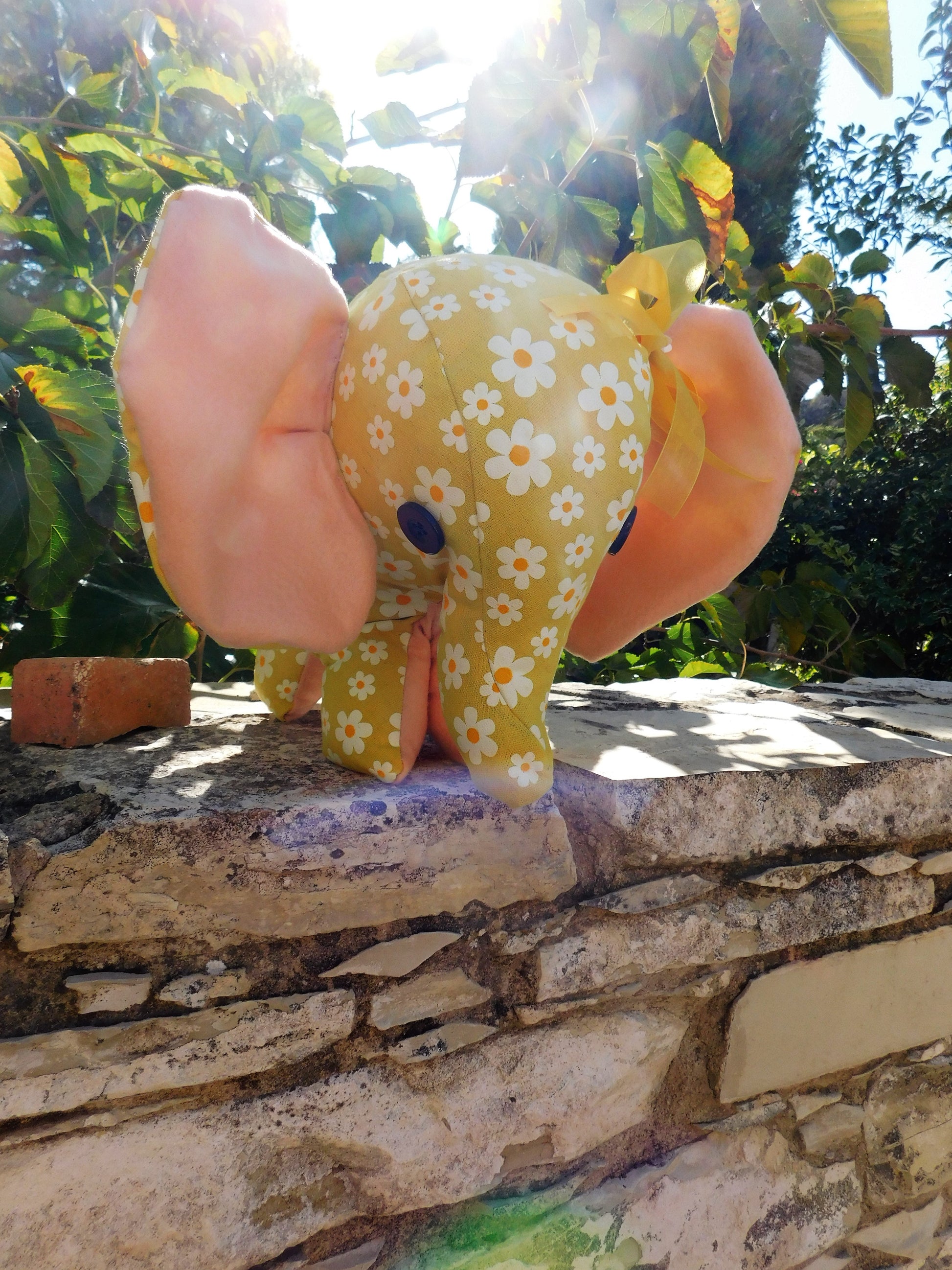 fabric elephants