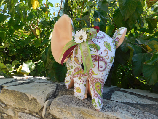 The patterned fabric Elephant