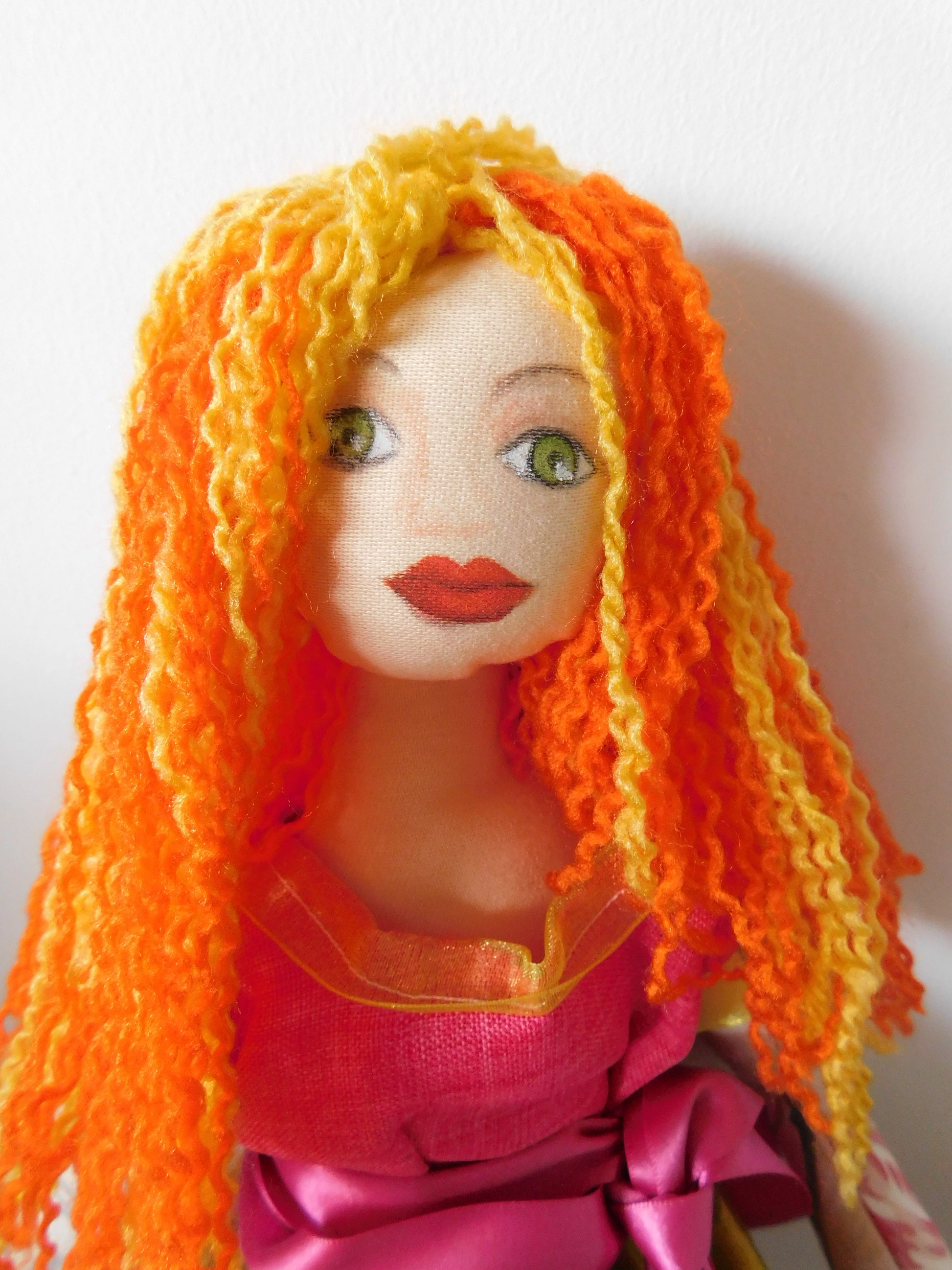 Unique fabric dolls