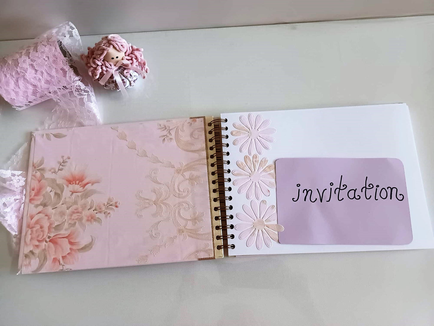 Baby Girl's Christenings Book