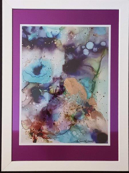 alcohol inks small artwork