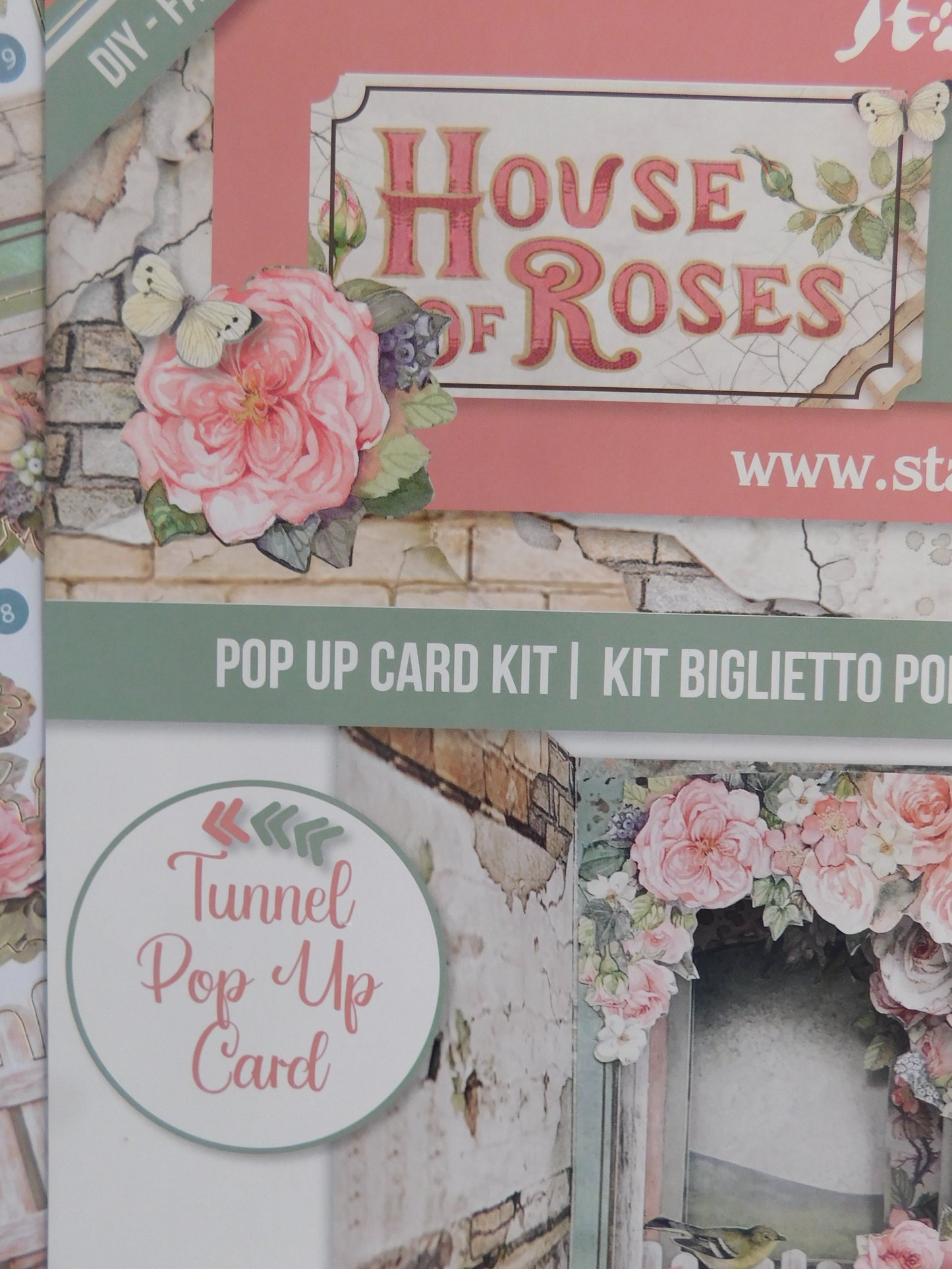 Stamperia  Pop Up Card Kit