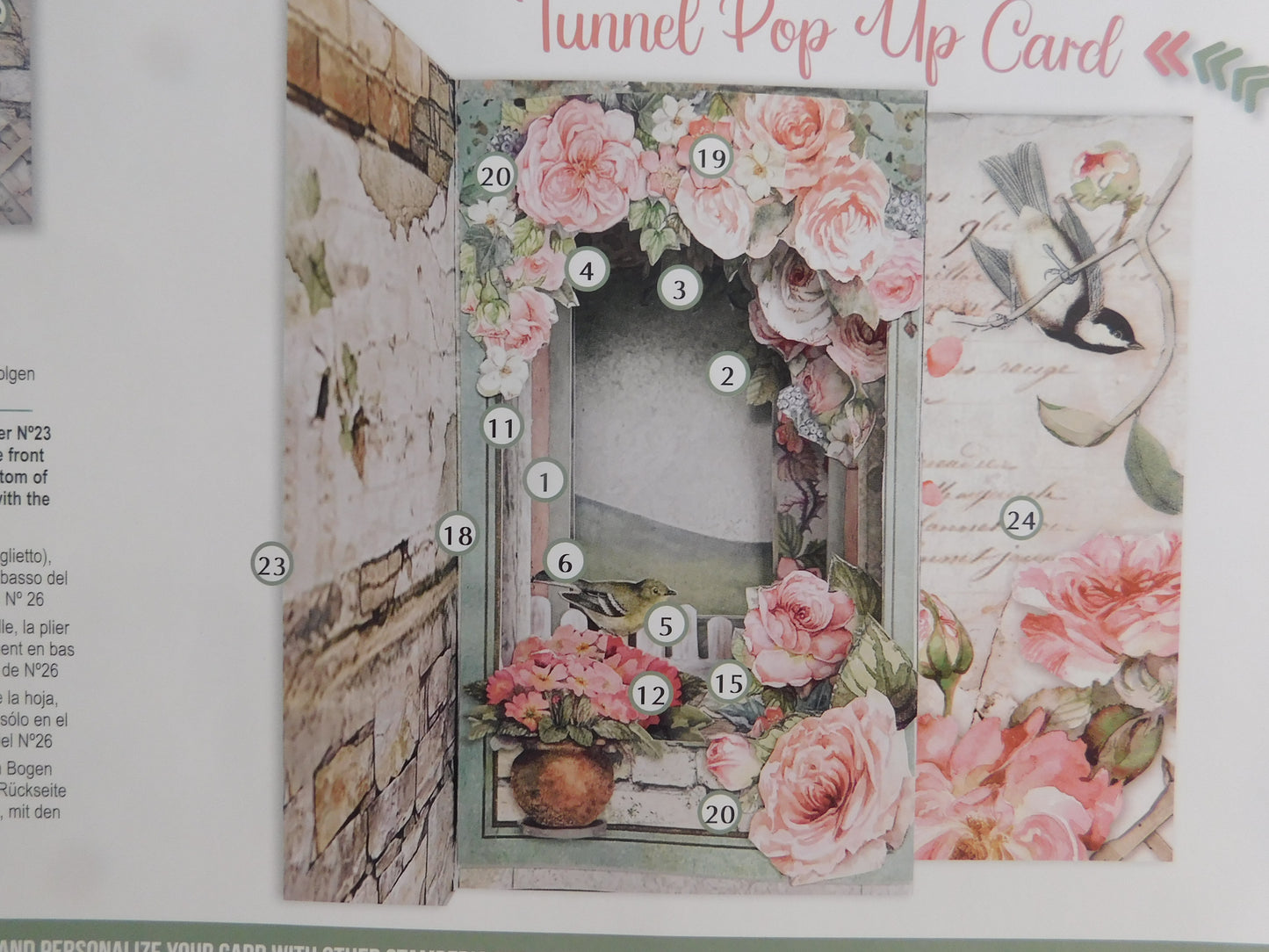 Stamperia  Pop Up Card Kit