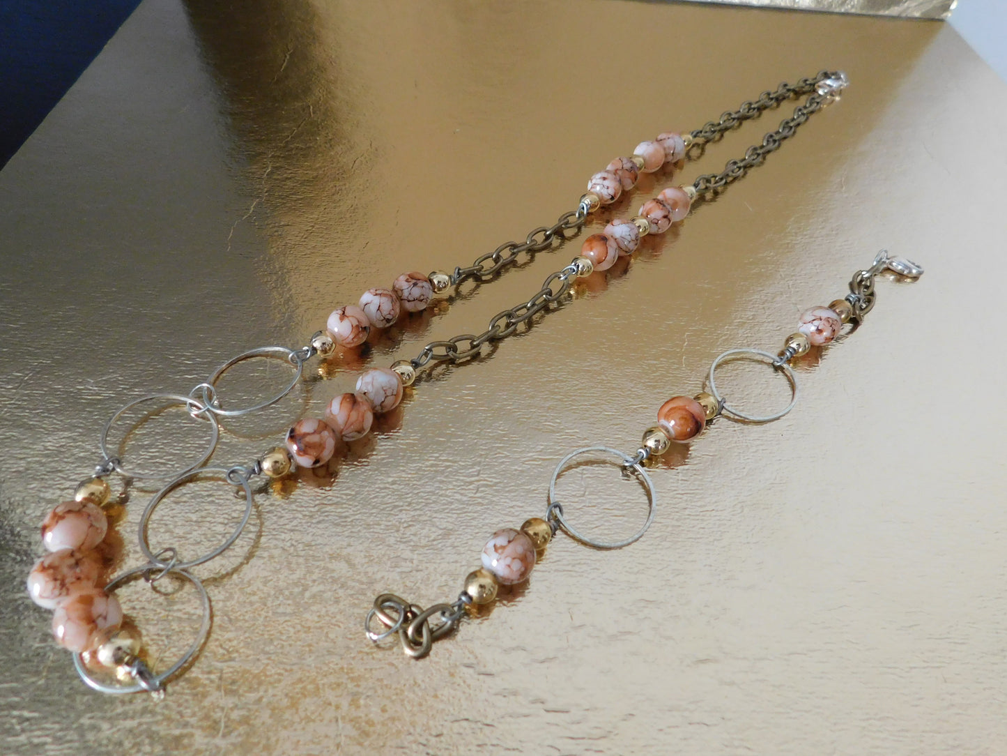 Pendant and Bracelet set