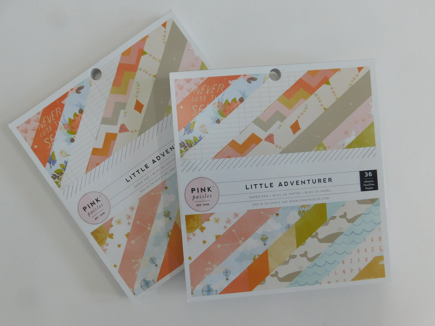 Set of two small craft paper pads