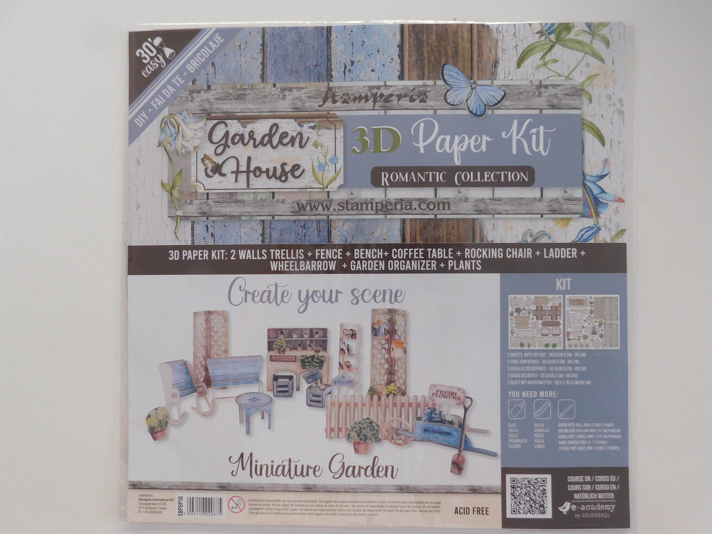 Stamperia Miniature Garden Kit