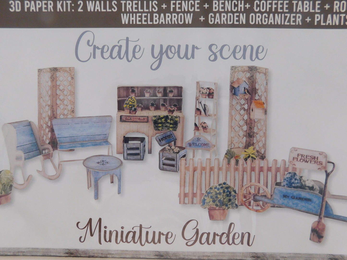 Stamperia Miniature Garden Kit