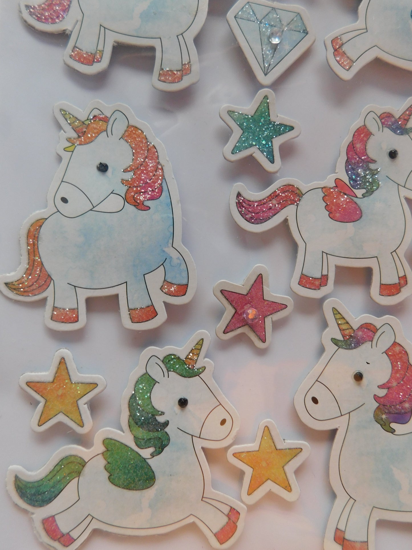 Unicorn Card Embellishment