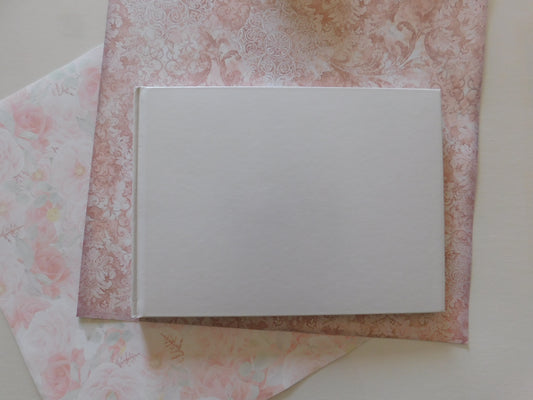 Small Blank Guest Book