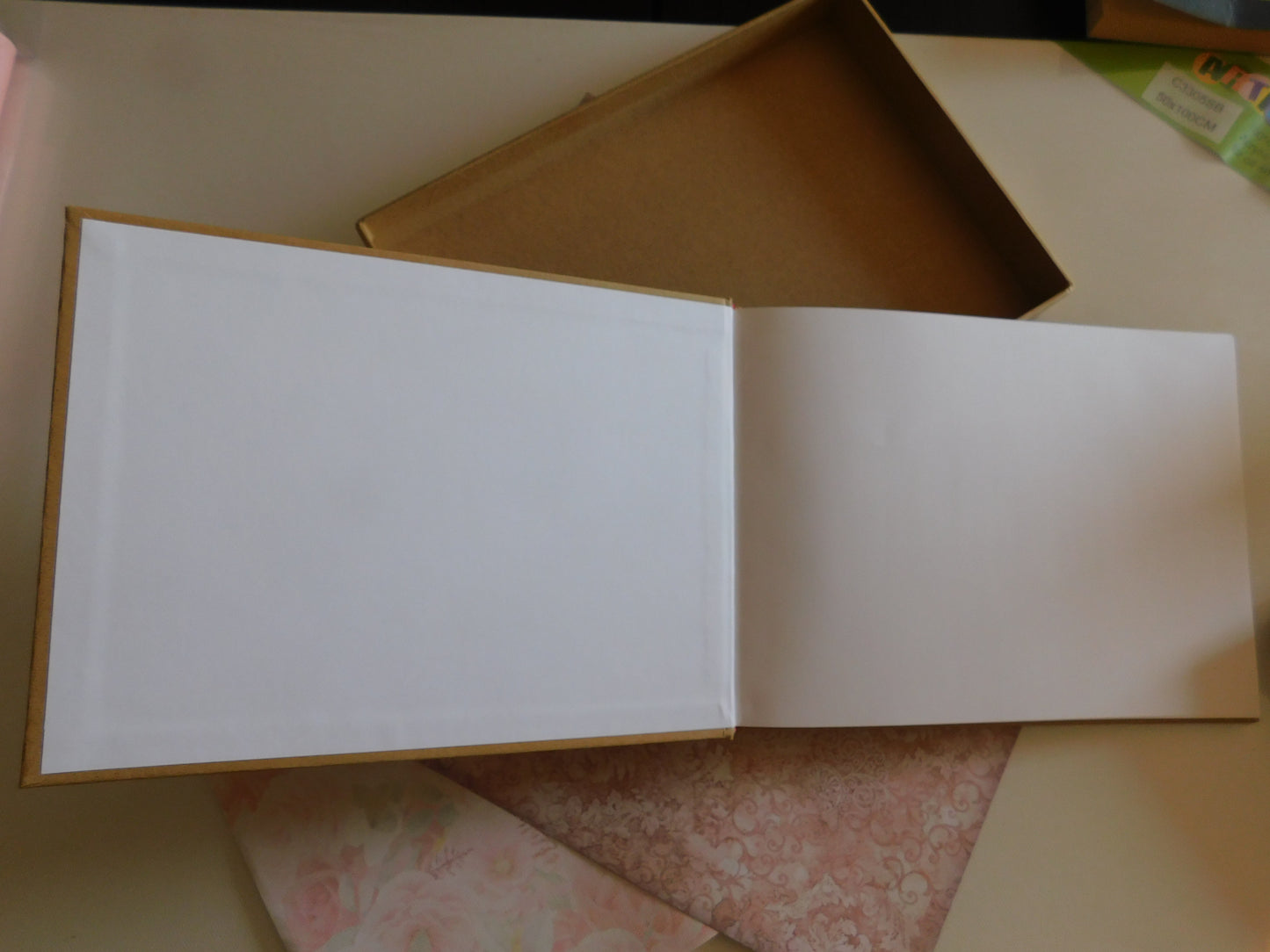 Small Blank Guest Book