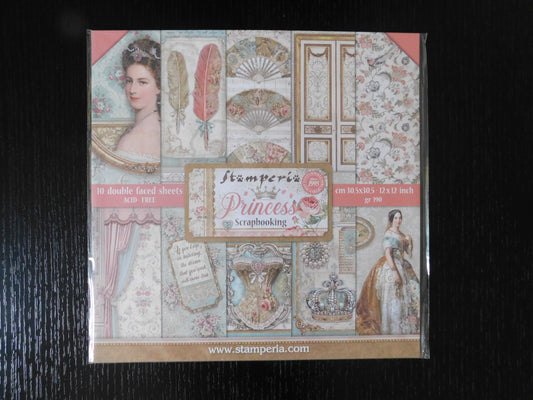 Stamperia Scrapbooking Paper Set - 'Princes'