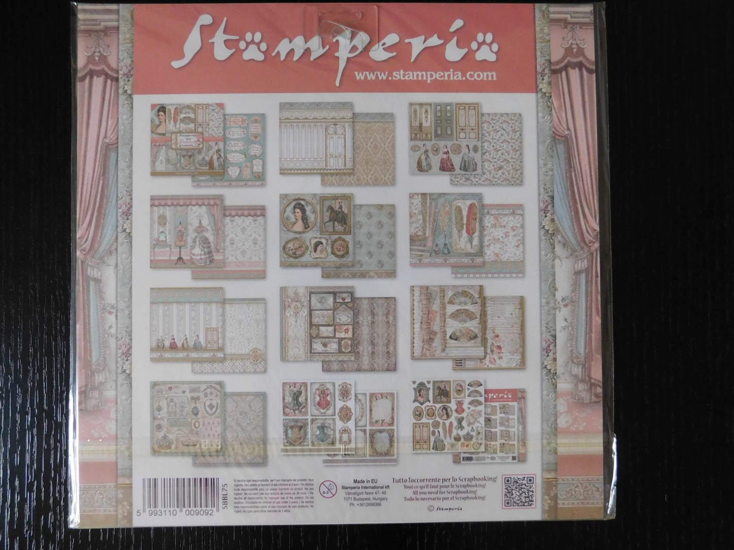 Stamperia Scrapbooking Paper Set - 'Princes'