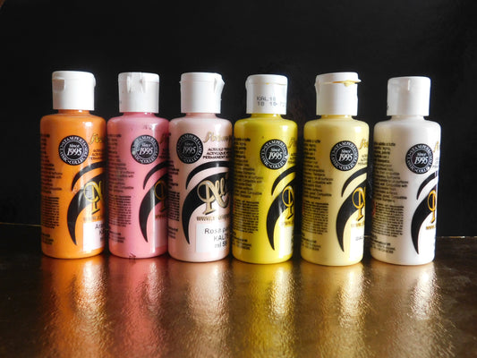 Stamperia - Allegro acrylic paints - The Pink & Yellow Collection