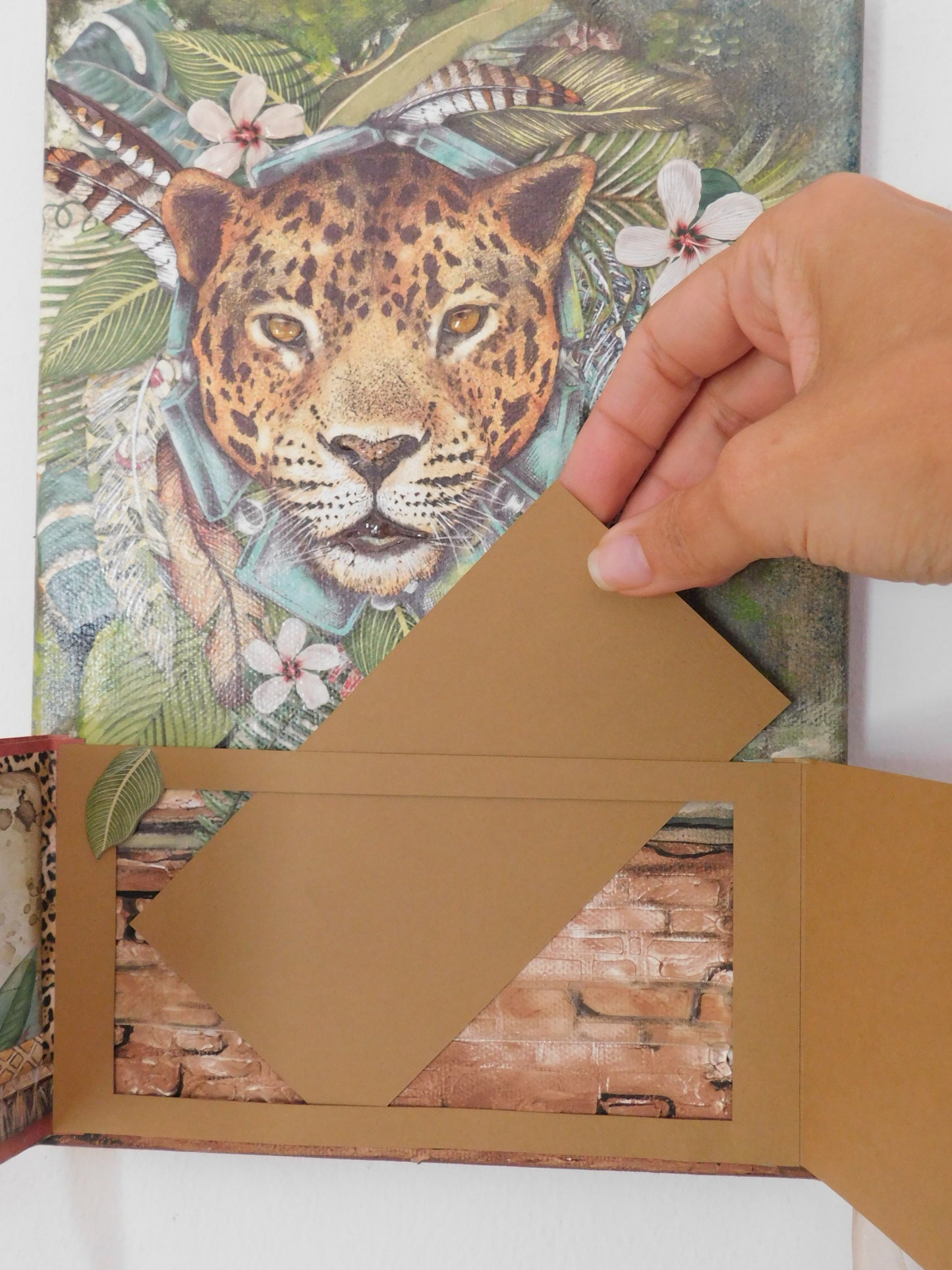 The Tiger Canvas Card