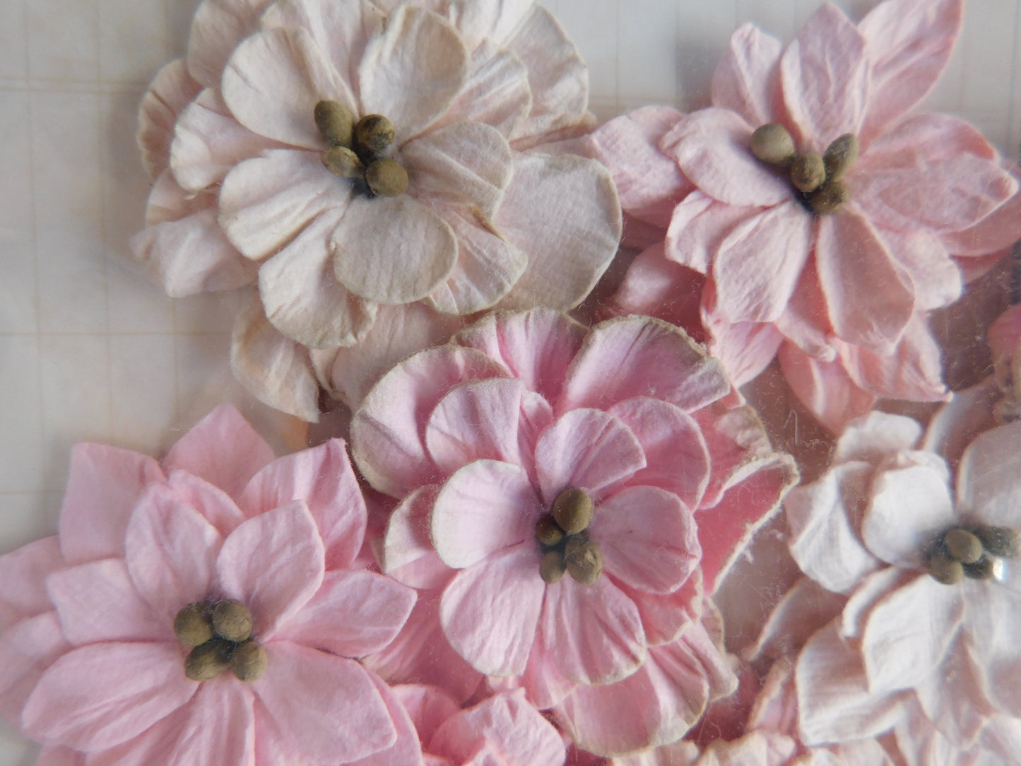 Pink Handmade Flowers