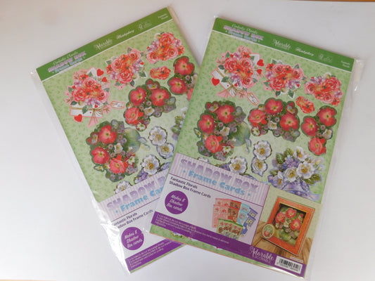 Hunkydory Floral Shadow Box Frame Cards