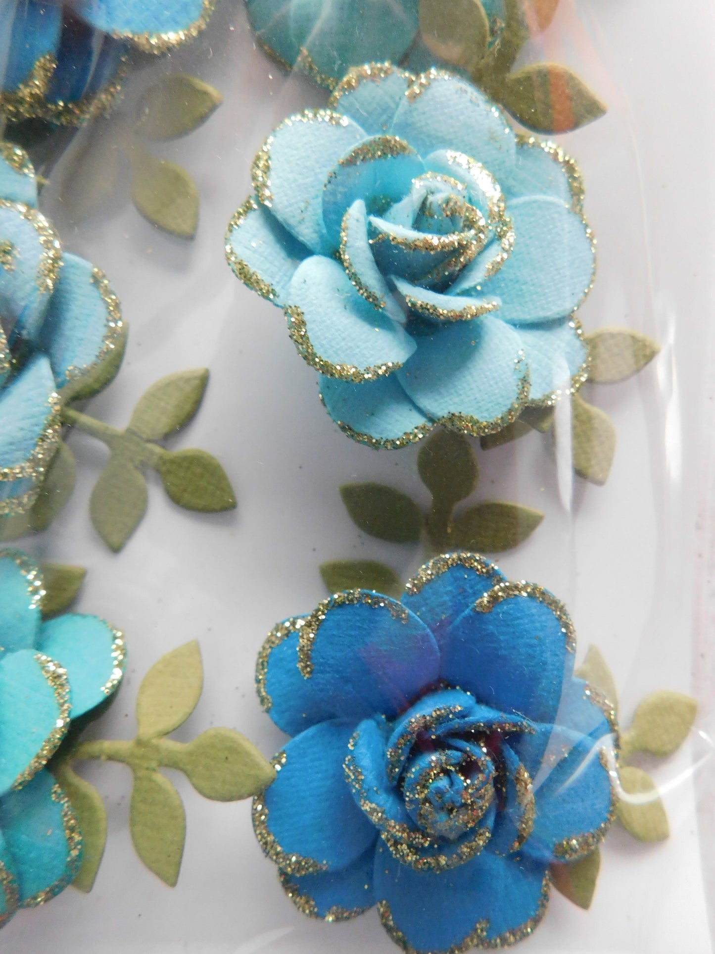 Aqua Roses Set