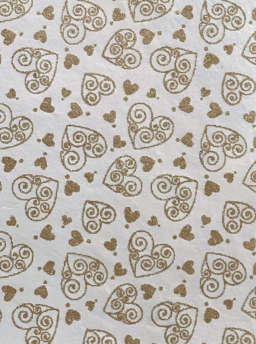 Romantic A4 Patterned Paper